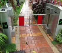 三亞小區(qū)防撞擺閘